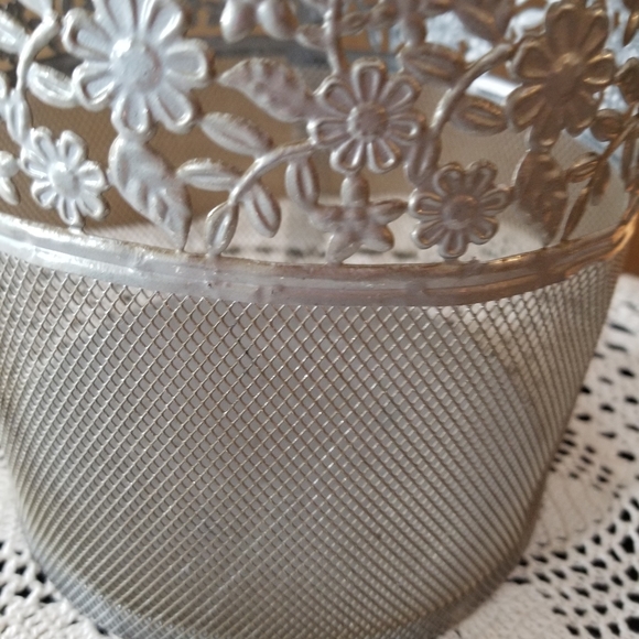 Metal Lantern 7" wide x 17" tall - Picture 8 of 10